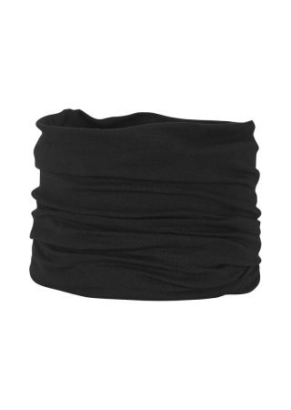 Tunelová šála NECK TUBE Černá Front