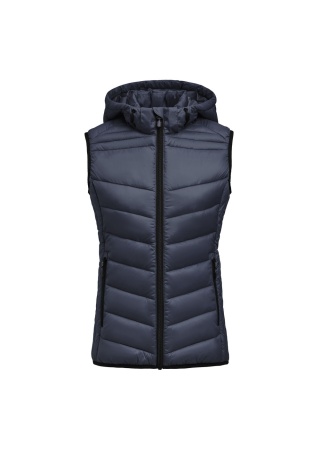 Prošívaná dámská vesta BASE DARK NAVY Front Prošívaná dámská vesta BASE DARK NAVY Front