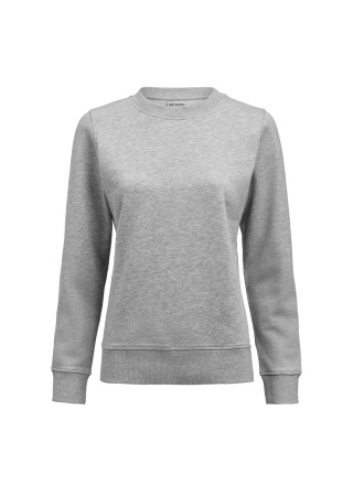 Dámská mikina SOFTBALL Šedá melange Front Dámská mikina SOFTBALL Šedá melange Front