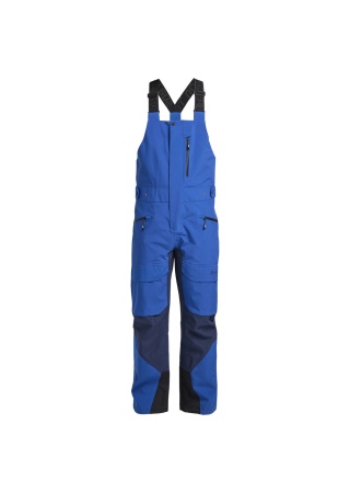 Lyžařské shell kalhoty TENSON NAYORO BLUE Front Lyžařské shell kalhoty TENSON NAYORO BLUE Front