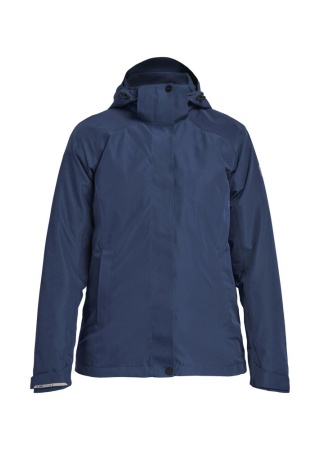 Dámská bunda do deště TENSON WESTING RAIN DARK BLUE Front