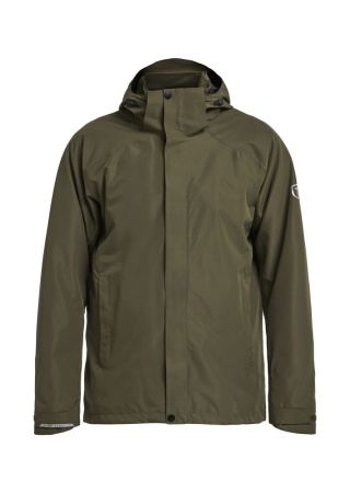Bunda do deště TENSON WESTING RAIN OLIVE Front