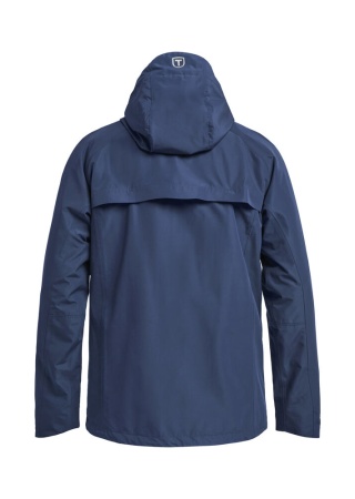 Bunda do deště TENSON WESTING RAIN DARK BLUE Back