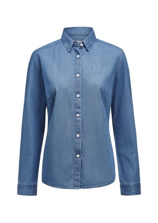 Dámská denim košile SAYVILLE Světlá džínovina Front Dámská denim košile SAYVILLE Světlá džínovina Front