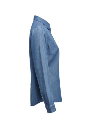 Dámská denim košile SAYVILLE Světlá džínovina Side