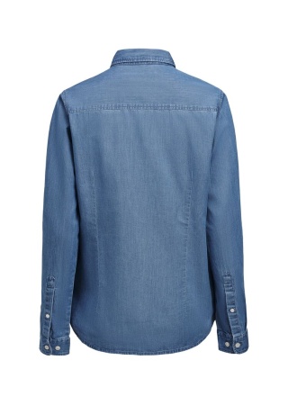 Dámská denim košile SAYVILLE Světlá džínovina Back