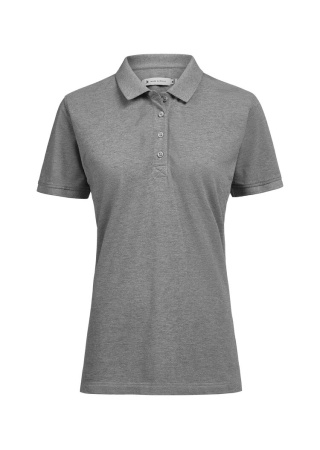 Dámská polokošile SUPREME CLASSIC Šedá melange Front Dámská polokošile SUPREME CLASSIC Šedá melange Front