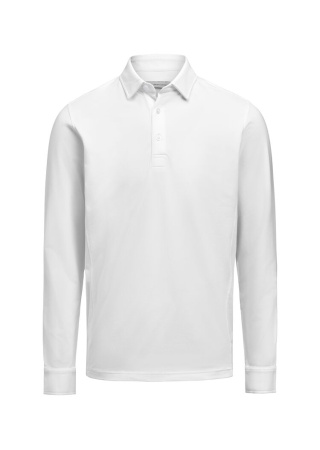 Polokošile s dlouhým rukávem SUPREME POLO LS Bílá Front Polokošile s dlouhým rukávem SUPREME POLO LS Bílá Front