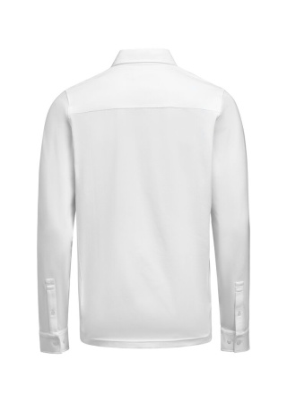 Polokošile s dlouhým rukávem SUPREME POLO LS Bílá Back Polokošile s dlouhým rukávem SUPREME POLO LS Bílá Back