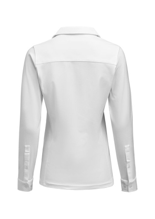 Dámská polokošile SUPREME POLO LS Bílá Back Dámská polokošile SUPREME POLO LS Bílá Back