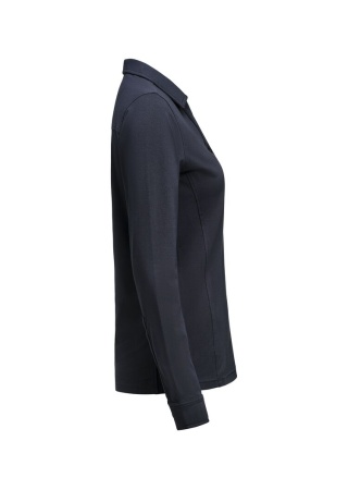 Dámská polokošile SUPREME POLO LS Námořnická modrá Side Dámská polokošile SUPREME POLO LS Námořnická modrá Side