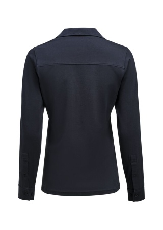 Dámská polokošile SUPREME POLO LS Námořnická modrá Back Dámská polokošile SUPREME POLO LS Námořnická modrá Back