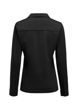 Dámská polokošile SUPREME POLO LS Černá Back Dámská polokošile SUPREME POLO LS Černá Back