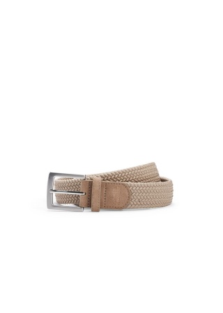 Pásek STRETCH Béžová Front