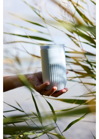 Termohrnek TOVA, světle modrý  