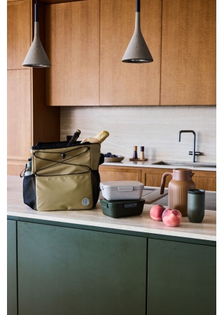 Obědový box TINA, zelený  