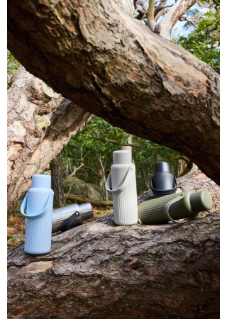 Termoska THEO, 1 l, světle modrá  