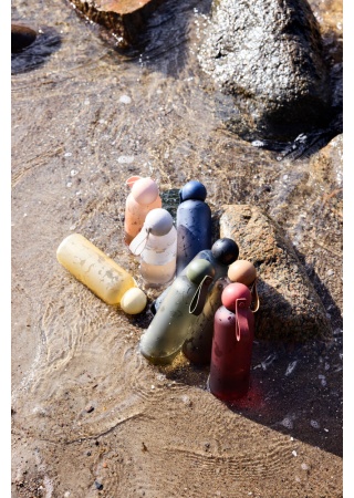 Lahev na vodu TOM, béžová Lahev na vodu TOM, béžová