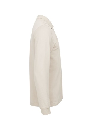 Polo tričko s dlouhým rukávem ADVANTAGE LS +35UPF BEIGE Side