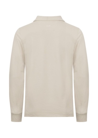 Polo tričko s dlouhým rukávem ADVANTAGE LS +35UPF BEIGE Back