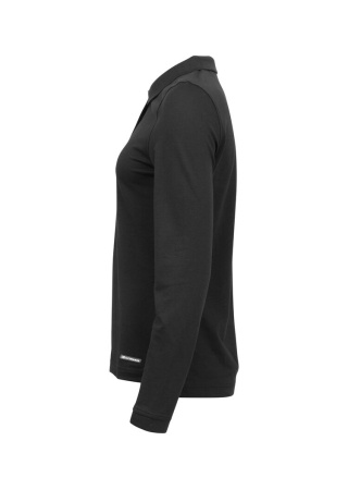 Dámské polo tričko s dlouhým rukávem ADVANTAGE LS+35 UPF BLACK Side Dámské polo tričko s dlouhým rukávem ADVANTAGE LS+35 UPF BLACK Side