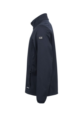 Softshellová bunda OAK HARBOR NavyBlue Side