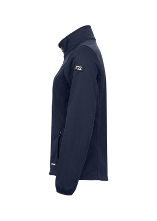 Dámská softshellová bunda OAK HARBOR NavyBlue Side