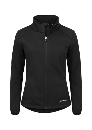 Dámská softshellová bunda OAK HARBOR BLACK Front