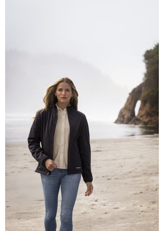 Dámská softshellová bunda OAK HARBOR BLACK Side