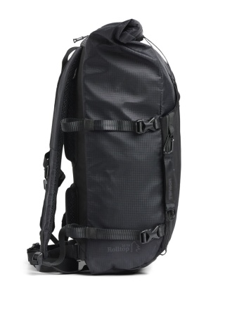 Batoh TENSON CAMPER ROLL-TOP BLACK Side