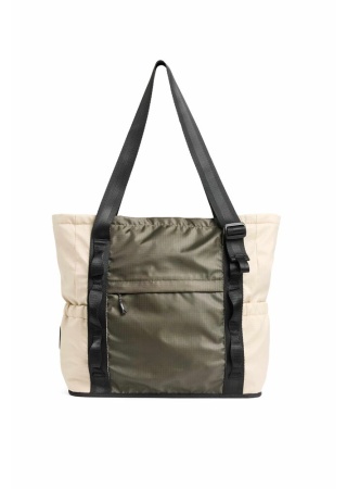 Tote bag CAMPER TENSON Olivově zelená Front Tote bag CAMPER TENSON Olivově zelená Front