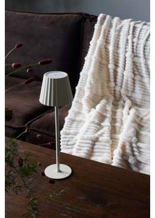 Měkká fleecová deka Estella, off white Měkká fleecová deka Estella, off white