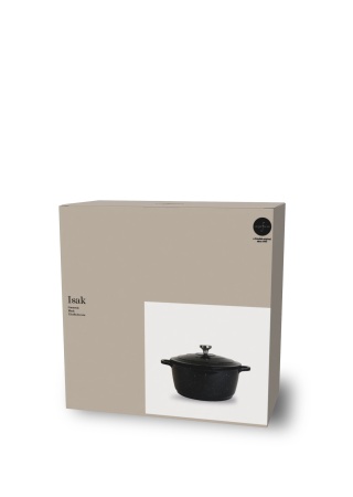 Hrnec ISAK CASSEROLE, černý Hrnec ISAK CASSEROLE, černý