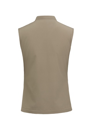 Lehká zateplená dámská vesta MODERN WALNUT Back