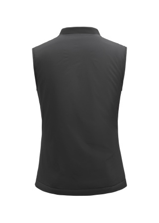Lehká zateplená dámská vesta MODERN Černá Back Lehká zateplená dámská vesta MODERN Černá Back