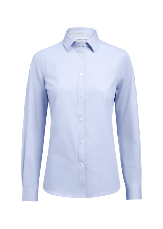 Strečová dámská košile YELLOW BOW 150 twill stretch SKY BLUE Front Strečová dámská košile YELLOW BOW 150 twill stretch SKY BLUE Front