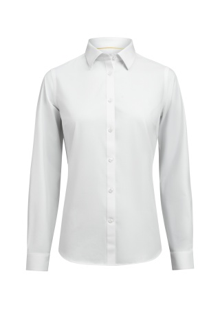 Strečová dámská košile YELLOW BOW 150 twill stretch Bílá Front
