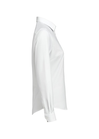 Strečová dámská košile YELLOW BOW 150 twill stretch Bílá Side