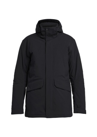 Zateplená bunda TENSON TUULI Jacket Men Černá Front Zateplená bunda TENSON TUULI Jacket Men Černá Front