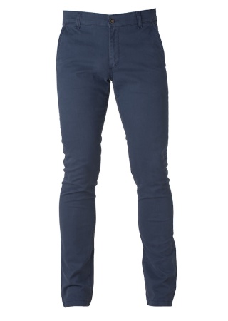 Pánské kalhoty Harvest - Chino Officer Blue Front Pánské kalhoty Harvest - Chino Officer Blue Front