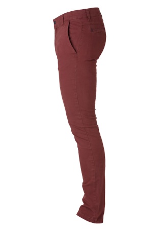 Pánské kalhoty Harvest - Chino Officer Red Side Pánské kalhoty Harvest - Chino Officer Red Side