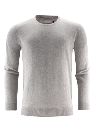 Pánský svetr Harvest Ashland U GREY Front Pánský svetr Harvest Ashland U GREY Front