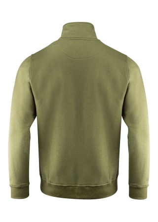 Celopropínací svetr Harvest Melville Zelená Moss Green Back Celopropínací svetr Harvest Melville Zelená Moss Green Back