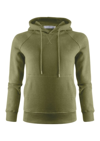 Dámská mikina s kapucí Hardin Zelená Moss Green Front Dámská mikina s kapucí Hardin Zelená Moss Green Front