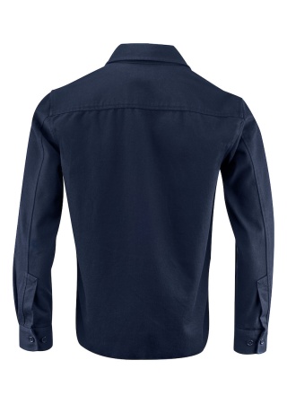 Unisex košilová bunda Highwoods Námořnická modrá Back Unisex košilová bunda Highwoods Námořnická modrá Back