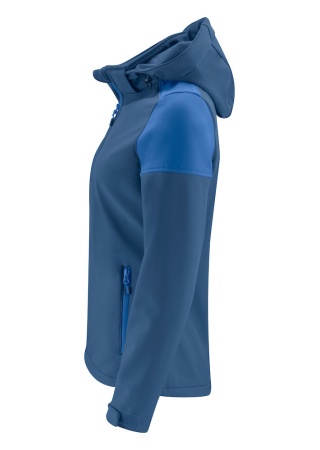 Dámská softshellová bunda Prime Námořnická/kobaltová Side Dámská softshellová bunda Prime Námořnická/kobaltová Side