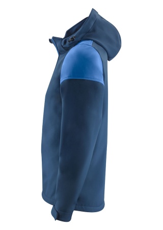 Softshellová bunda Prime Námořnická/kobaltová Side Softshellová bunda Prime Námořnická/kobaltová Side