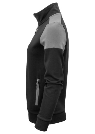 Dámská mikinobunda Printer Prime sweatvest Černá/antracit Side Dámská mikinobunda Printer Prime sweatvest Černá/antracit Side