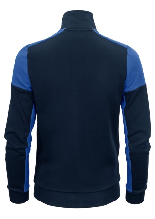Dámská mikinobunda Printer Prime sweatvest Námořnická/kobaltová Back Dámská mikinobunda Printer Prime sweatvest Námořnická/kobaltová Back