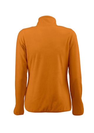 Dámská fleecová mikina Twohand Světlá oranžová Back Dámská fleecová mikina Twohand Světlá oranžová Back